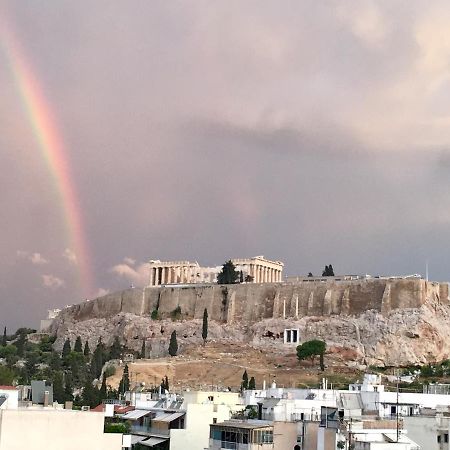 Bright Apartment With Stunning Acropolis Views! Sg5 Athens Luaran gambar