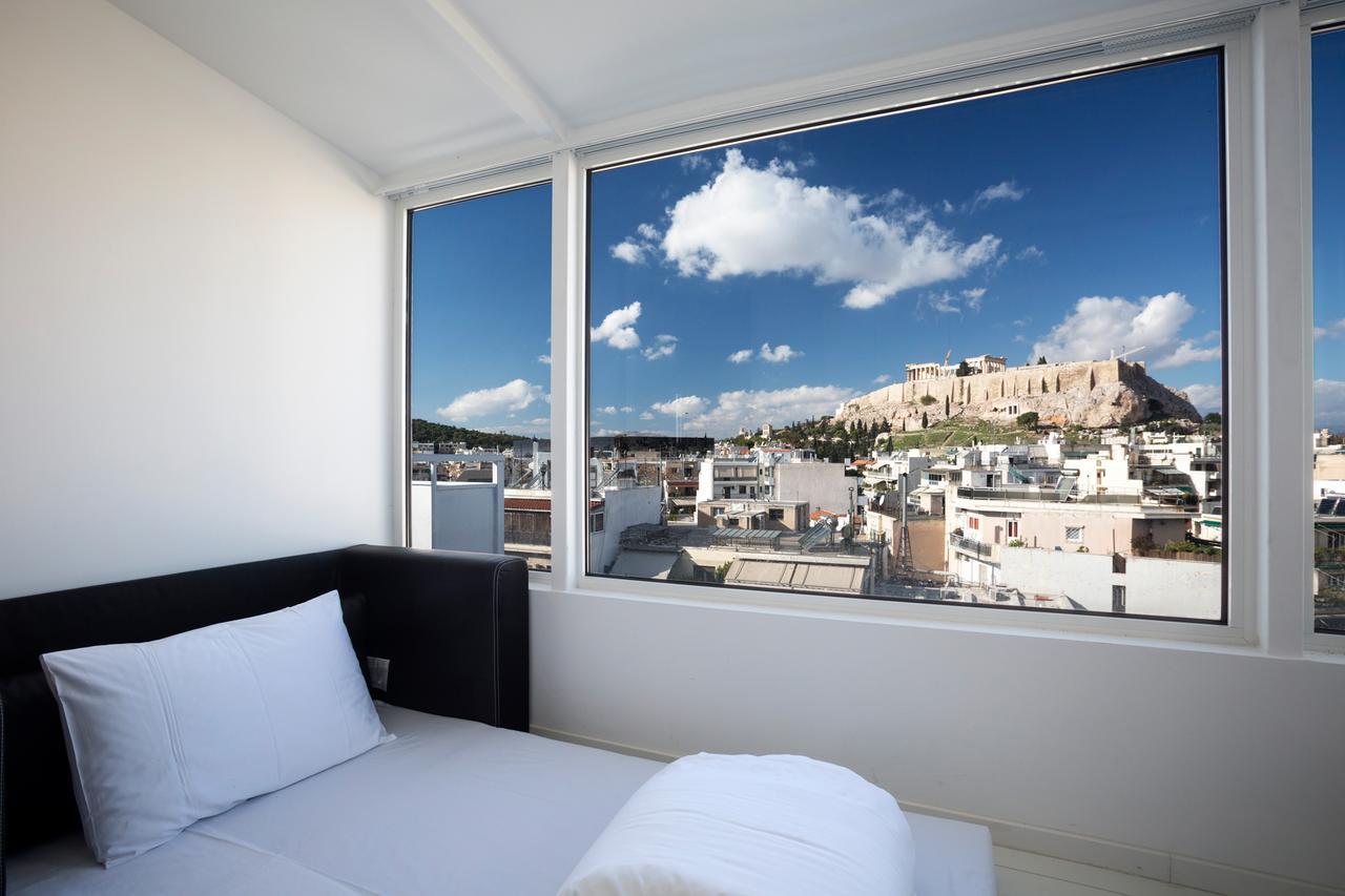 Bright Apartment With Stunning Acropolis Views! Sg5 Athens Luaran gambar