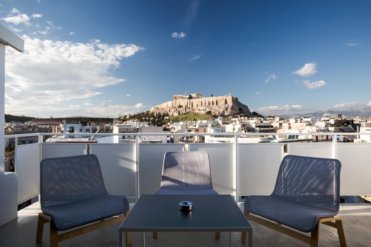 Bright Apartment With Stunning Acropolis Views! Sg5 Athens Luaran gambar