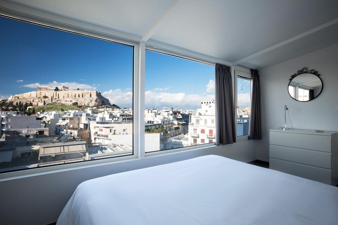 Bright Apartment With Stunning Acropolis Views! Sg5 Athens Luaran gambar