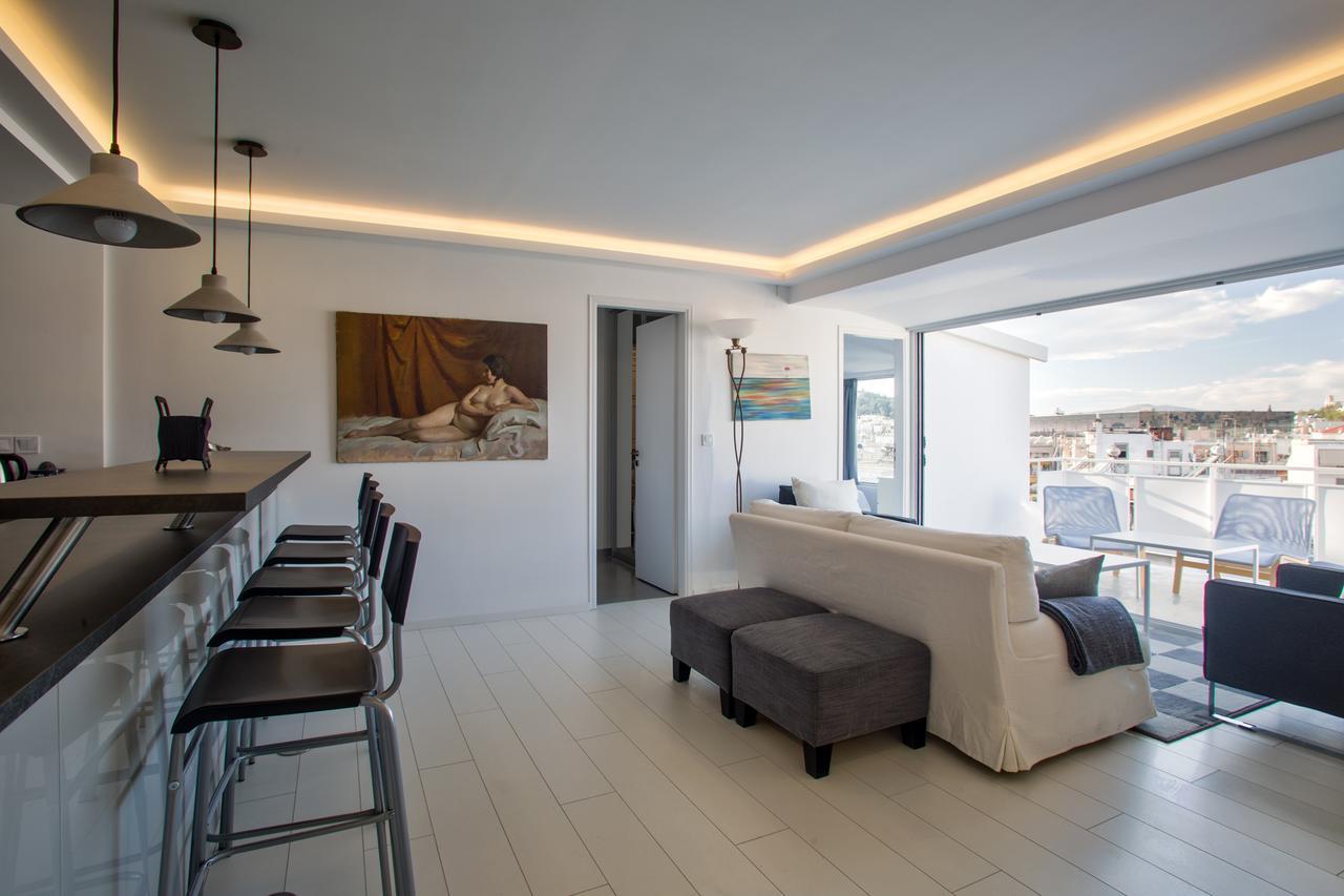 Bright Apartment With Stunning Acropolis Views! Sg5 Athens Luaran gambar